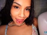 Ari Alectra Gorgeous Petite Fashion Model with Bubble Booty and Small Tits Grets Dicked Down